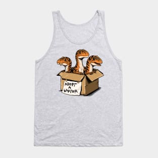 Prehistoric Adoption: Adopt a Raptor Tank Top